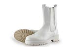 Nelson Chelsea boots in maat 38 Wit, Kleding | Dames, Schoenen, Verzenden, Wit, Overige typen, Zo goed als nieuw