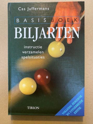 Basisboek Biljarten - Herziene en uitgebreide editie - NIEUW, Boeken, Verzenden, Zo goed als nieuw, Behendigheidssport