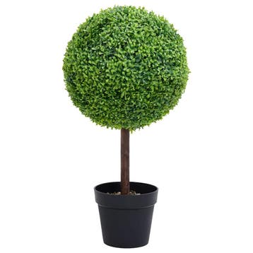 vidaXL Kunstplant met pot buxus bolvorming 50 cm groen, Huis en Inrichting, Verzenden, Nieuw