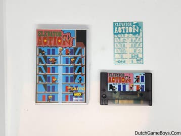 MSX - Elevator Action, Verzenden, Gebruikt