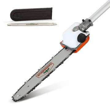 Benzine multitool 5in1 incl accessoires + 3 spoelen, Verzenden, Nieuw