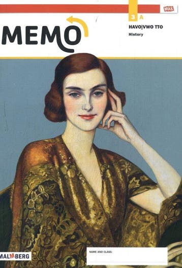 3 havo/vwo tto / Memo history / Leeropdrachtenboek A, Verzenden, Zo goed als nieuw
