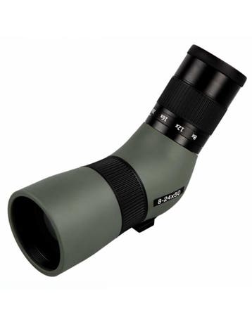 Urikan telescoop spotter U-trail 8-24x50 reisformaat - Groen, Verzenden, Nieuw, 12 tot 20x, Met hoes of tas