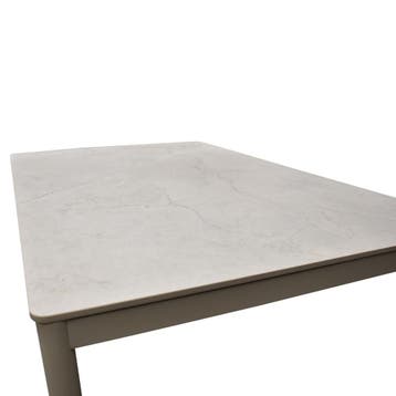 Joshua lounge tuintafel 120x79xH43 aluminium latte, Ophalen of Verzenden, Nieuw