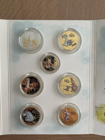 Salomonseilanden. Half Dollar 2025, Winnie The Pooh Coin