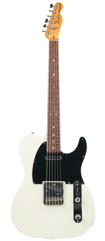 Fender Telecaster Vintage White Refin 1980 (Instrument), Ophalen of Verzenden, Gebruikt, Solid body, Fender