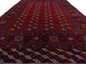 Yomut - Gereinigd - Vloerkleed - 311 cm - 208 cm, Nieuw