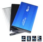 Aluminium 2,5 inch ssd-hd externe behuizing, Nieuw