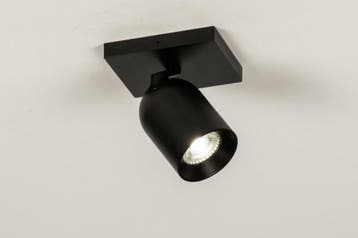 Rietveld Spots - Zwart, Goud - Metaal, Aluminium, Verzenden, Nieuw