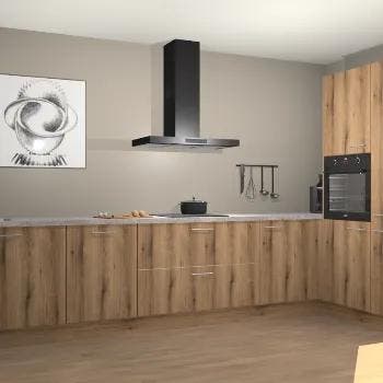 Goud Eiken keuken Khao Lak 73146, Verzenden, Nieuw