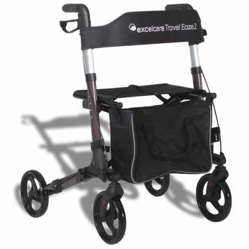 Lichtgewicht rollator Travel Eaze 2 - Dubbel opvouwbaar, Ophalen of Verzenden, Nieuw