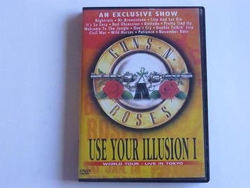 Guns n Roses - Use your Illusion I / Live in Tokyo (DVD), Ophalen of Verzenden, Zo goed als nieuw