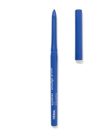HEMA Eyeliner smudge- en waterproof blauw, Verzenden, Nieuw, Blauw