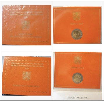 Vaticaan. 2 Euro 2016 Gendarmeria + Giubileo della