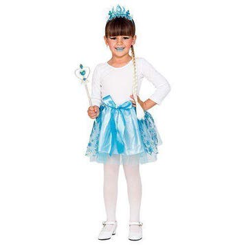 Prinsessenset kind - blauw, Verzenden, Nieuw, Feestartikel