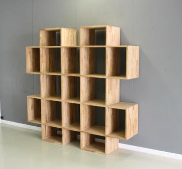Teakhouten roomdivider, Ophalen of Verzenden, Nieuw