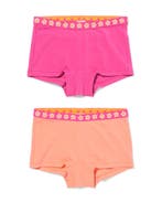 HEMA Kinderhipsters bloemen - 2 stuks perzik, Verzenden, Nieuw