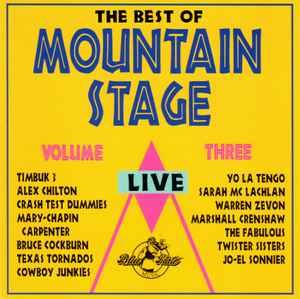 cd - Various - The Best Of Mountain Stage Live Volume Three, Verzenden, Zo goed als nieuw
