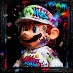 Urban3DArt (1971) - Graffiti Mario Limited Edition, Antiek en Kunst
