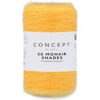 Katia Concept 50 Mohair Shades - 46 geel - Mohair Garen, Ophalen of Verzenden, Nieuw
