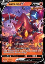 Volcanion V 025/198 Chilling Reign, Ophalen of Verzenden, Nieuw, Losse kaart, Foil