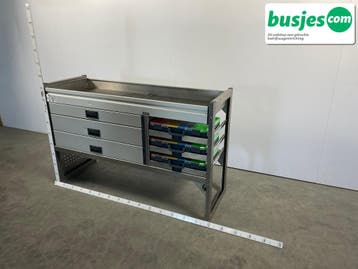 Aluca bedrijfswageninrichting 1500x529x950mm (3161), Ophalen of Verzenden