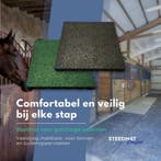 Stalmatten , Staltegels van waterdoorlatend rubbergranulaat, Dieren en Toebehoren, Stalling en Weidegang