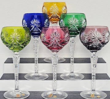 |- (6) x *Exquisites Set - Nachtmann Kristall (Germany)* -