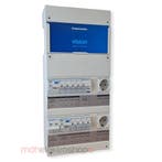 Hager groepenkast, 1 fase met 8 groepen, 1 aardlekautomaat, Doe-het-zelf en Verbouw, Elektra en Kabels, Ophalen of Verzenden, Nieuw