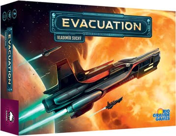 Evacuation - Boardgame | Rio Grande Games -, Hobby en Vrije tijd, Verzenden, Nieuw