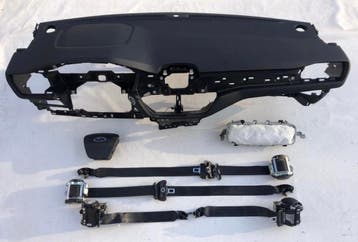 Dashboard + Airbags + Veiligheidsgordels  MK4 zonder Head UP, Auto-onderdelen, Dashboard en Schakelaars, Verzenden, Gereviseerd