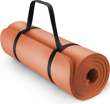 Yogamat - Fitness mat - Sportmat - Yoga mat extra dik - 185x, Verzenden, Zo goed als nieuw