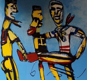 Herman Brood (1946-2001) - Voetballers