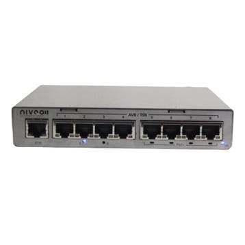 Niveo Professional NGSME9AVB | 9-Port AVB POE+ Switch, Computers en Software, Ophalen of Verzenden, Nieuw, Niveo