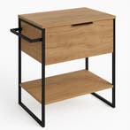 Staande Wastafelkast Kobe 60 x 46 x 85 cm - Eiken, Verzenden, Nieuw, Wastafelkast