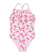 HEMA Kinderbadpak kersen roze, Verzenden, Nieuw
