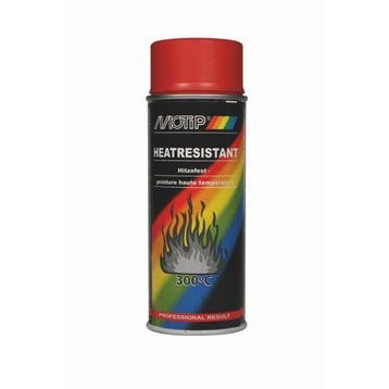 MoTip Hittebestendige Lak Spuitbus 400ml Rood 300°C, Verzenden, Nieuw