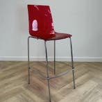 design Barkruk Papatya Xtreme, stapelbaar, zithoogte 75 cm,, Ophalen of Verzenden, Gebruikt
