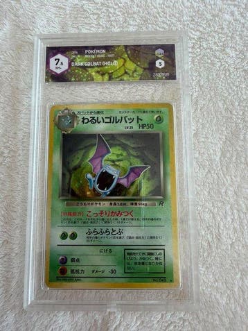 Pokémon - 1 Graded card - Golbat - Graad 7.5 - WOTC, Nieuw