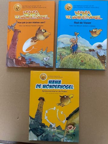 3 Boeken Wawa de Wondervogel - NIEUW, Verzenden, Zo goed als nieuw, Fictie algemeen