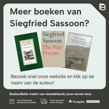 Memoires van een infanterieofficier - Siegfried Sassoon, Verzenden, Gelezen, Siegfried Sassoon