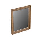 Spiegel Forzalaqua Reno 40x2x50 Cm Eiken Castle Brown, Ophalen of Verzenden, Nieuw