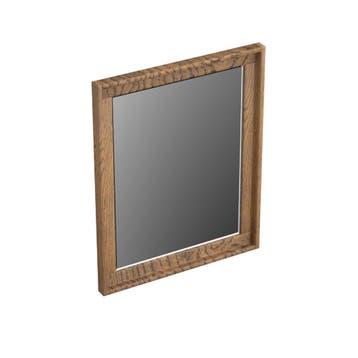 Spiegel Forzalaqua Reno 40x2x50 Cm Eiken Castle Brown, Ophalen of Verzenden, Nieuw