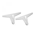 Kunststof uitvoering. Wit à 2 stuks., Ophalen of Verzenden, Nieuw