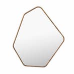 *WOONWINKEL* Dutchbone Bryn Walnoot Spiegel Geometrisch, Huis en Inrichting, Woonaccessoires | Spiegels, Verzenden, Nieuw