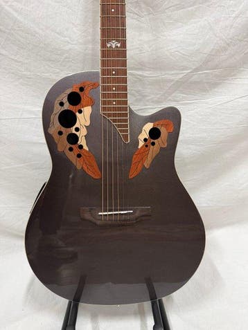 Lintage Guitars - OVT-132-LG (Semi-Acoustic, Silver Sparkle), Nieuw