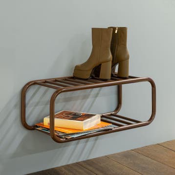 Spinder Design Retro schoenenrek - chocolate brown, Verzenden, Nieuw