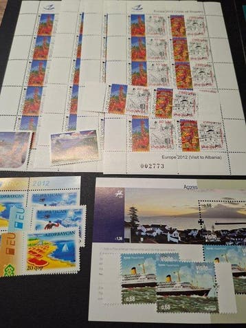 Europa CEPT 2012 - Toerisme - Unificato Europa, Gestempeld