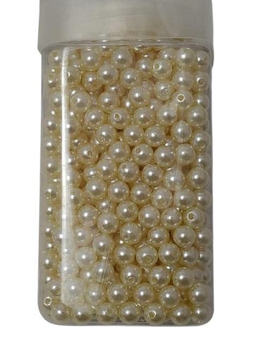 Rijgparels Pearls Ivory 8 mm 220 gr. 475 stuks, Ophalen of Verzenden, Nieuw