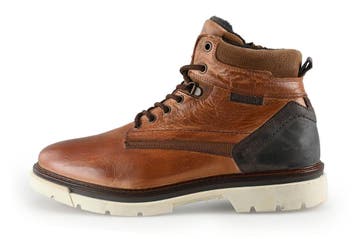 Manfield Veterboots in maat 42 Cognac, Manfield, Overige kleuren, Verzenden, Boots
